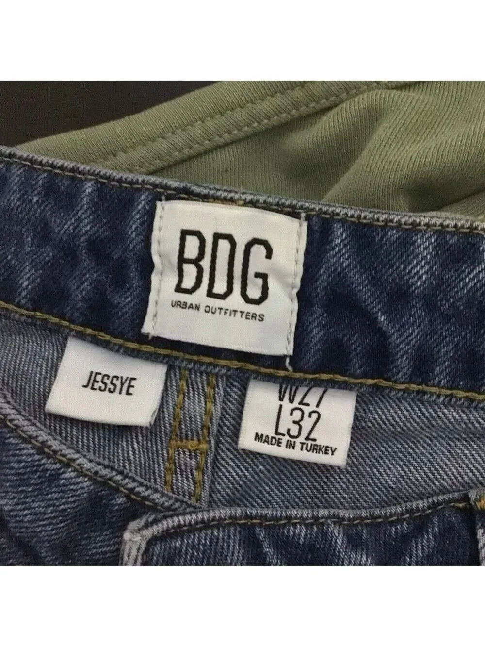 BDG Urban Outfitters Jessye streetwear /festival patchwork Jeans 27